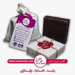 صابون صورت اسکراب شیرشتر، قهوه